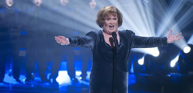 Susan Boyle quer encontrar um amor após beijo na ficção