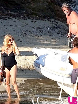 Goldie Hawn mostra as pernas aos 67 anos. Veja a foto!