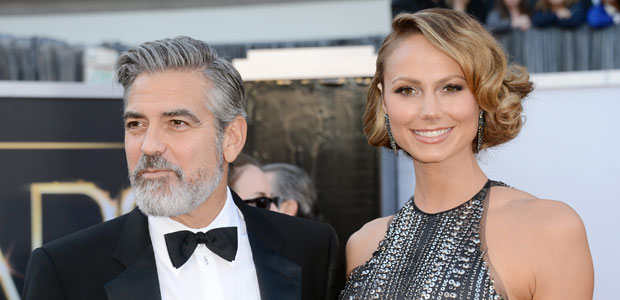 George Clooney e Stacy Keibler já estavam afastados antes de terminarem o namoro