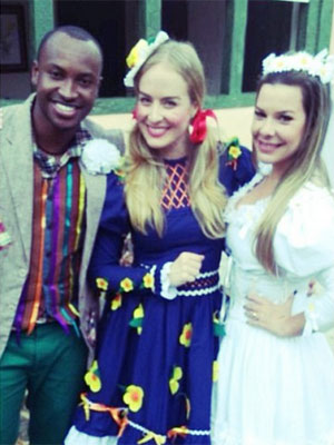 Fernanda Souza e Thiaguinho irão se casar no programa <i>Estrelas</i>