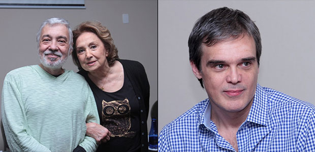 Dalton Vigh e Eva Wilma e Pedro Paulo Rangel lançam peça em coletiva de imprensa