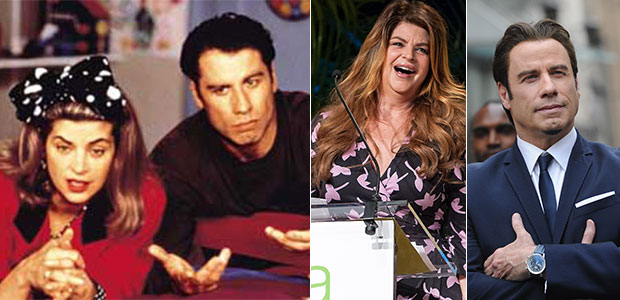 John Travolta participará da série de Kirstie Alley
