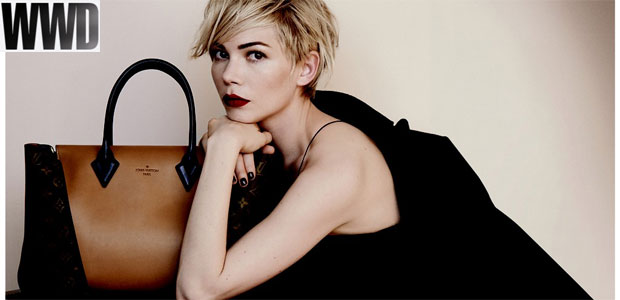 Michelle Williams posa para a <i>Louis Vuitton</i>