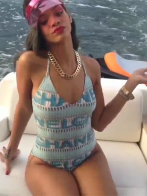 Rihanna aparece rebolando em vídeo de amiga