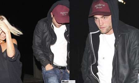 Acompanhante de Robert Pattinson mostra demais saindo de <i>show</i>. Confira!