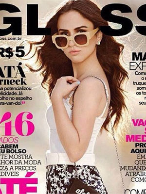Tatá Werneck posa para a revista <i>Gloss</i>