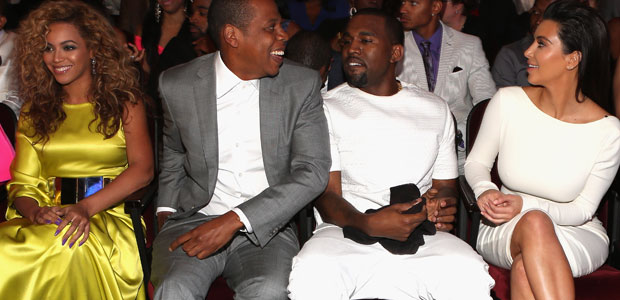 Beyoncé e Jay-Z visitam Kim Kardashian e conhecem North West