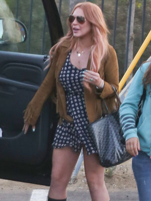 Lindsay Lohan deixa clínica de reabilitação. Confira!