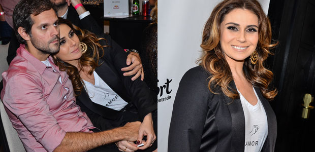 Giovanna Antonelli e marido participam de leilão beneficente