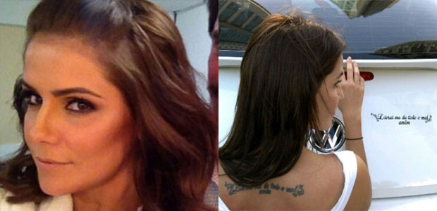 Carro de Deborah Secco ganha tatuagem igual a da atriz, entenda!