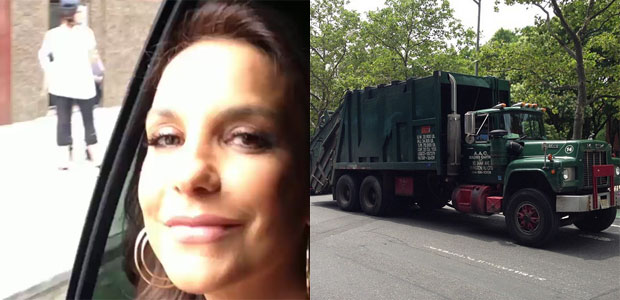 Ivete Sangalo faz vídeo divertido em Nova York e brinca com caminhão de lixo