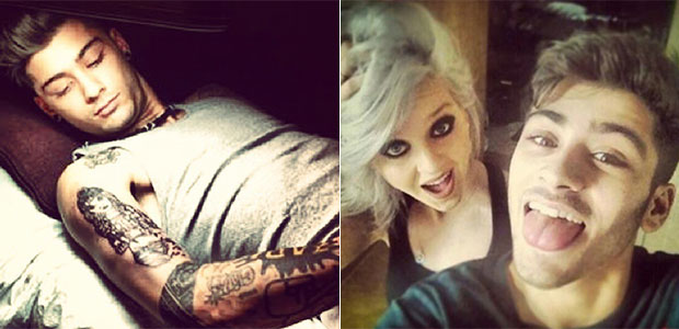 Namorada de Zayn Malik gosta da tatuagem inspirada nela
