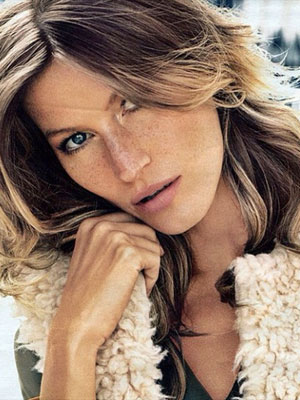 Gisele Bündchen estrela campanha de loja de roupas sueca