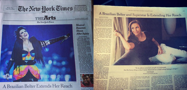 Ivete Sangalo vira notícia em jornal reconhecido de Nova York. Entenda!