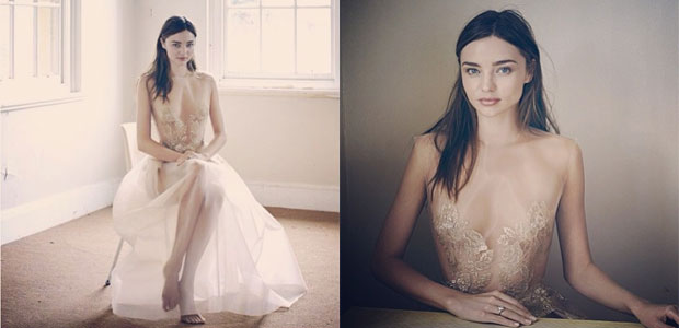 Miranda Kerr mostra lado glamuroso ao posar com <i>looks</i> transparentes