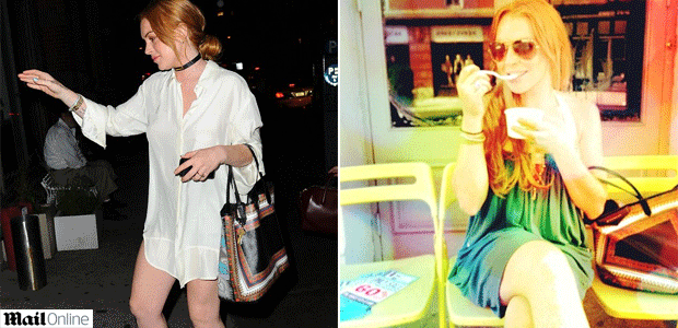 Lindsay Lohan comemora aniversário com <i>look</i> ousado, veja aqui!