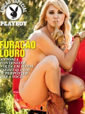 Antonia Fontenelle revela capa de sua edição especial da <i>Playboy</i>