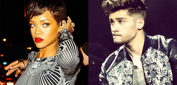 Noivo, Zayn Malik, da <i>One Direction</i>, curte balada com Rihanna