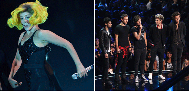 Lady Gaga ficou indignada com a vaia recebida pela <i>One Direction</i>