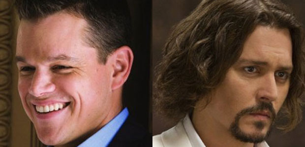 Matt Damon afirma que não gostaria de ser famoso como Johnny Depp