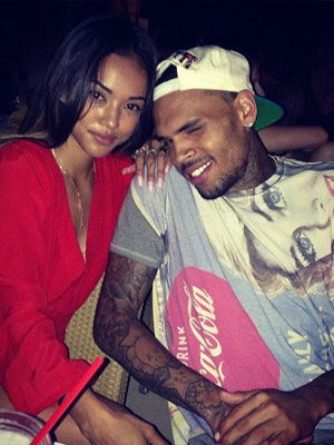 Chris Brown passa final de semana no Havaí com Karrueche Tran