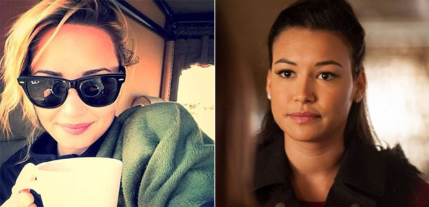 Demi Lovato viverá par romântico de Naya Rivera em <i>Glee</i>