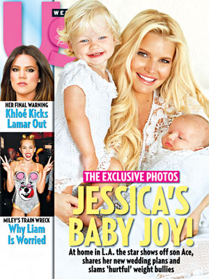 Jessica Simpson revela pela primeira vez a foto do segundo filho, Ace