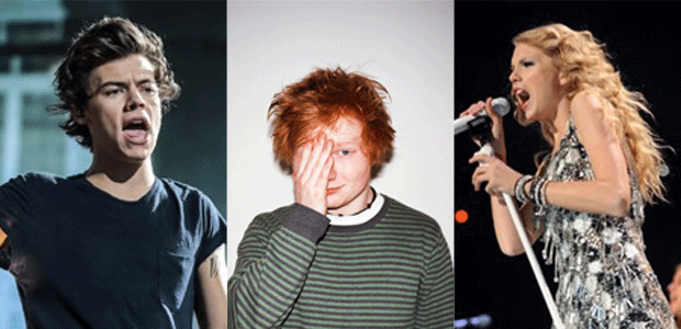 Ed Sheeran teve que mediar encontro entre Harry Styles e Taylor Swift e manter ex afastados