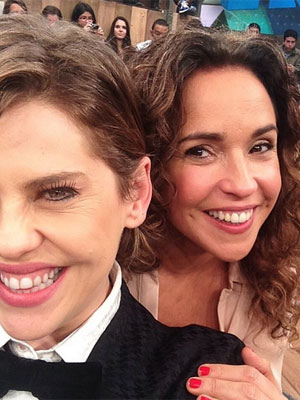 Daniela Mercury e Bárbara Paz discutem em gravação do <i>Altas Horas</i>