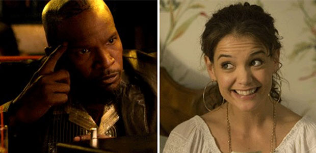 Katie Holmes rejeitou Jamie Foxx após ator apalpar seu <i>derrière</i>