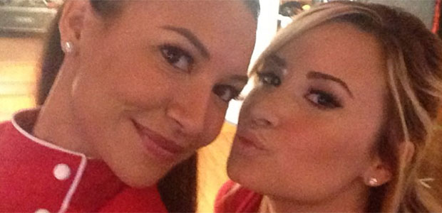 Veja a primeira imagem de Demi Lovato em <i>Glee</I>!
