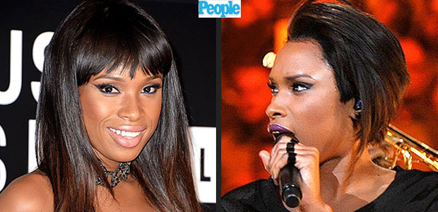 Jennifer Hudson aparece com dois cortes de cabelos diferentes em premiação