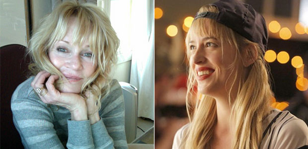 Melanie Griffth apoia escalação da filha para estrelar <i>50 Tons de Cinza</i>