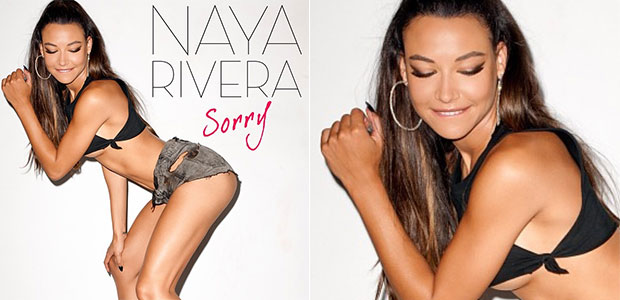 Naya Rivera, de <i>Glee</i>, deixa parte do corpo à mostra em capa de novo <i>single</i>
