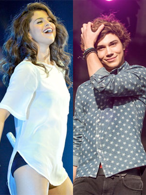 Selena Gomez e George Shelley, da <i>Union J</i>, passam a noite juntos