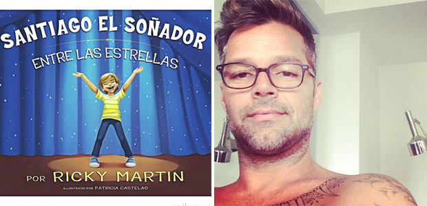 Ricky Martin anuncia lançamento de livro infantil em rede social