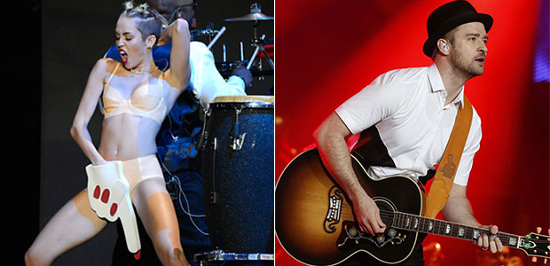 - <i>Eu acho que ela é esperta e talentosa</i>, diz Justin Timberlake sobre Miley Cyrus