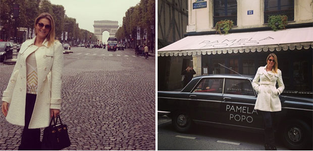 Ana Hickmann posta novas fotos diretamente de Paris, confira!