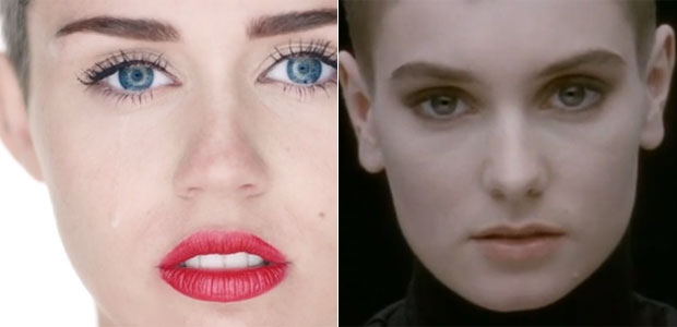 -<i> Você não precisa deixar o negócio da música fazer uma prostituta de você</i>, disse Sinéad O'Connor para Miley Cyrus