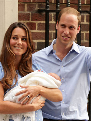 Príncipe William e Kate Middleton estão planejando o batizado de George
