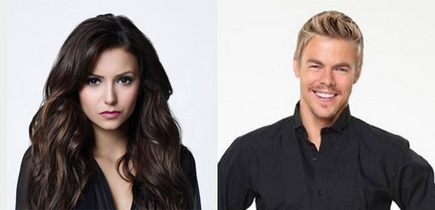 Nina Dobrev e Derek Hough são flagrados juntos!