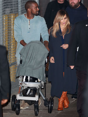 Kanye West e Kim Kardashian compram carrinho de dois mil reais para North