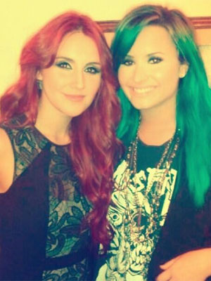Demi Lovato é tietada por Dulce Maria, veja aqui!