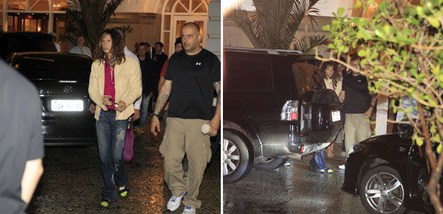 Steven Tyler é clicado com fãs no Rio de Janeiro, veja aqui!