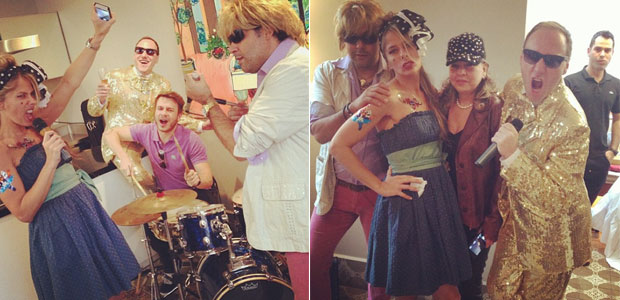 Adriane Galisteu se veste de Amy Winehouse, confira!