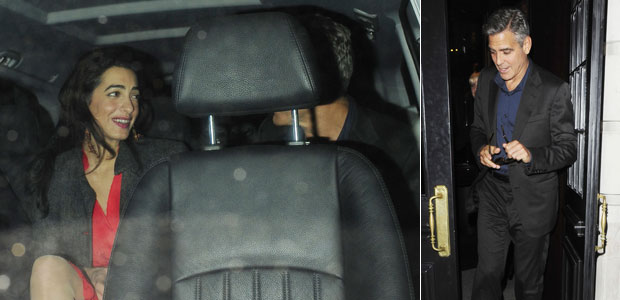 Após boatos sobre Katie Holmes, George Clooney é flagrado em encontro com outra