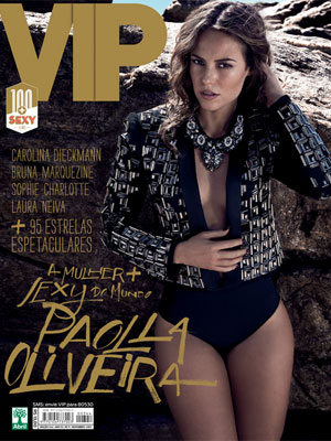 Paolla Oliveira é eleita a mulher mais <i>sexy</i> do mundo pela <i>VIP</i>