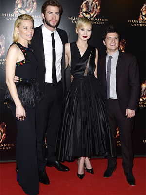 Protagonistas de <i>Jogos Vorazes</i> chamam atenção pela elegância, confira os <i>looks</i>
