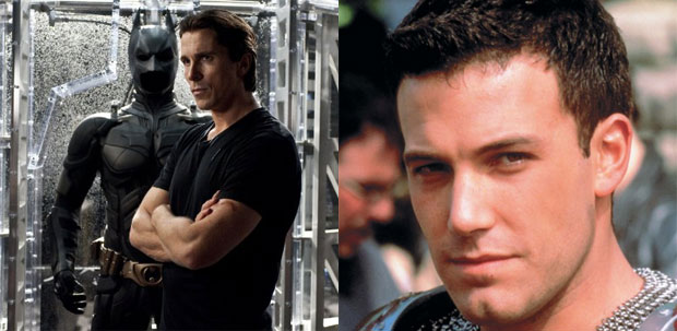 <i>- Ter certeza de que ele pode ir ao banheiro sozinho</i>, aconselha Christian Bale para Ben Affleck