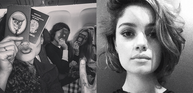 Sophie Charlotte posa com amigas antes de viajar para Nova York